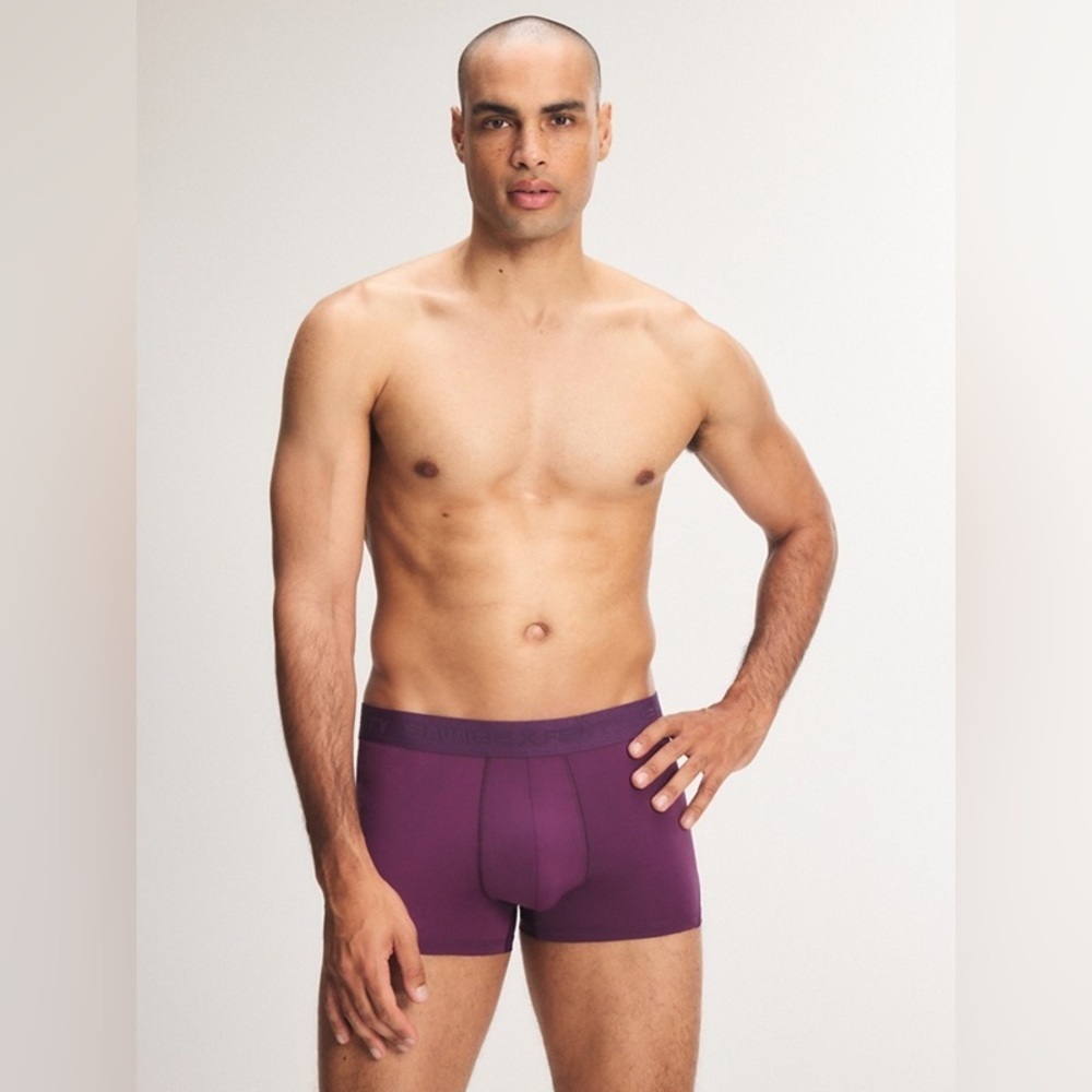 Savage X Fenty Shadow Fit Trunks in Midnight Purple